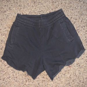 Aerie sweatshorts dark grey xs